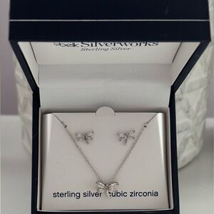 Dragonfly Necklace and Earring Set